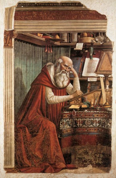 St Jerome in his Study 1480