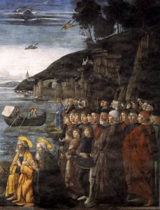 Calling of the Apostles (detail 3) 1481