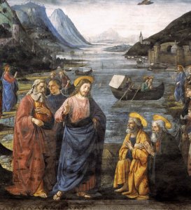 Calling of the Apostles (detail 3) 1481