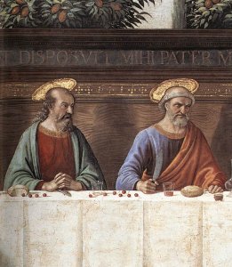 Last Supper (detail 1) c. 1486