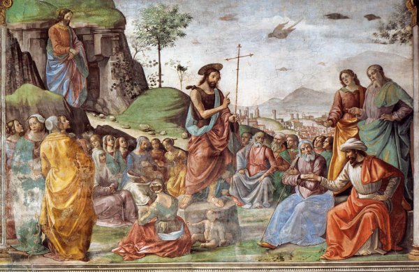 Preaching Of St John The Baptist